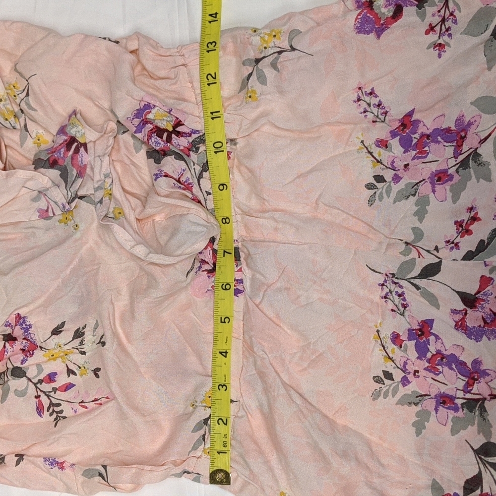 Angie floral romper L NWT - Picture 4 of 5